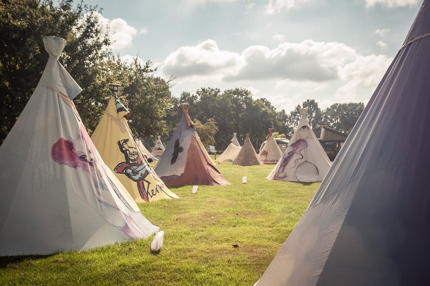 Tipitenten van festival