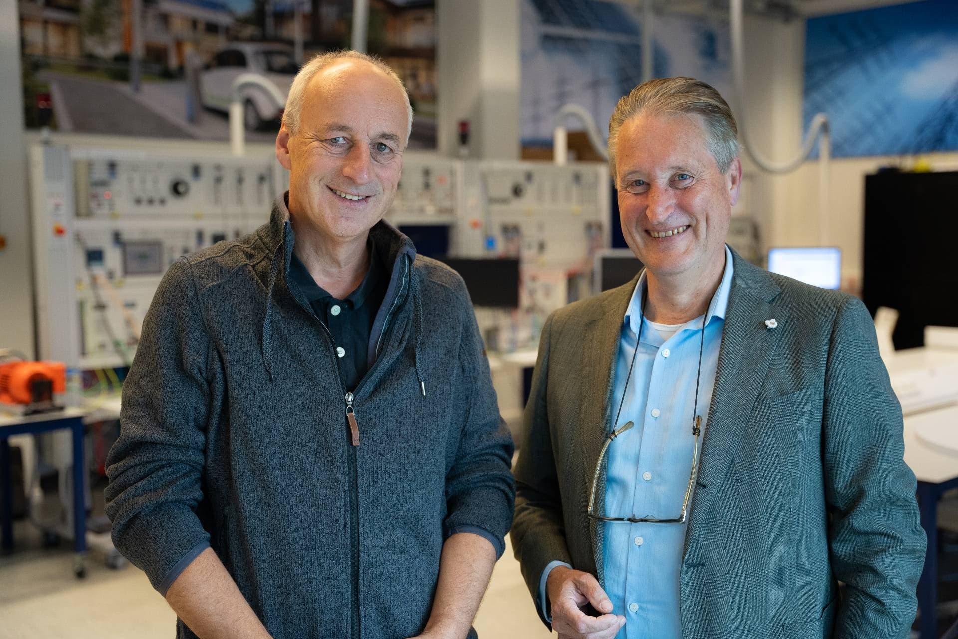 Onderzoekers Ad Breukel en Jack Doomernik