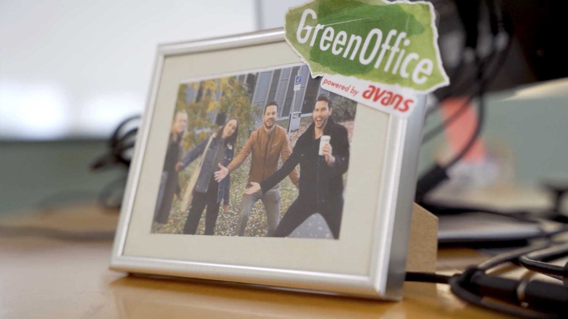 Fotolijst van het Green Office van Avans Hogeschool.