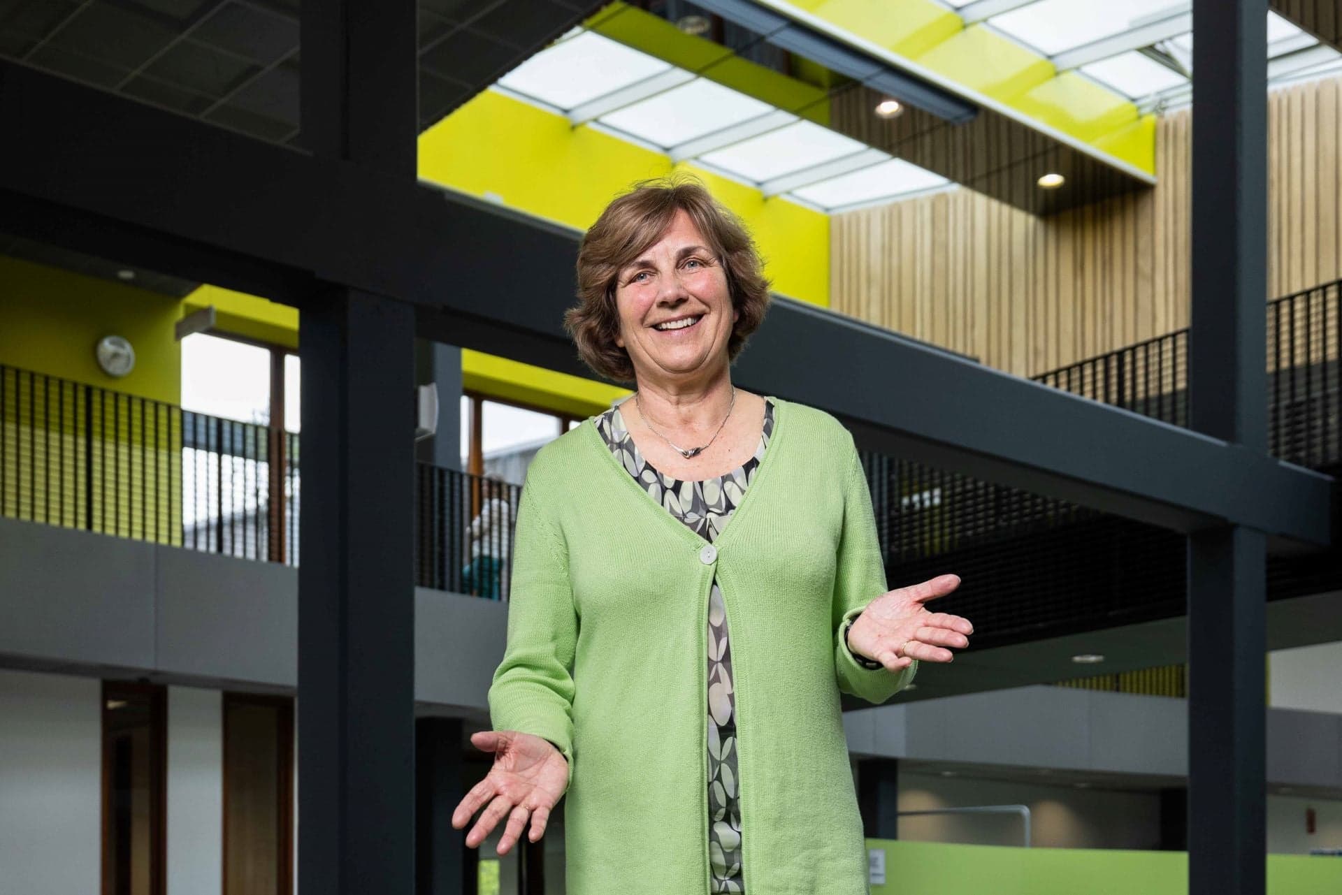 Vicevoorzitter Jacomine Ravensbergen van Avans Hogeschool.