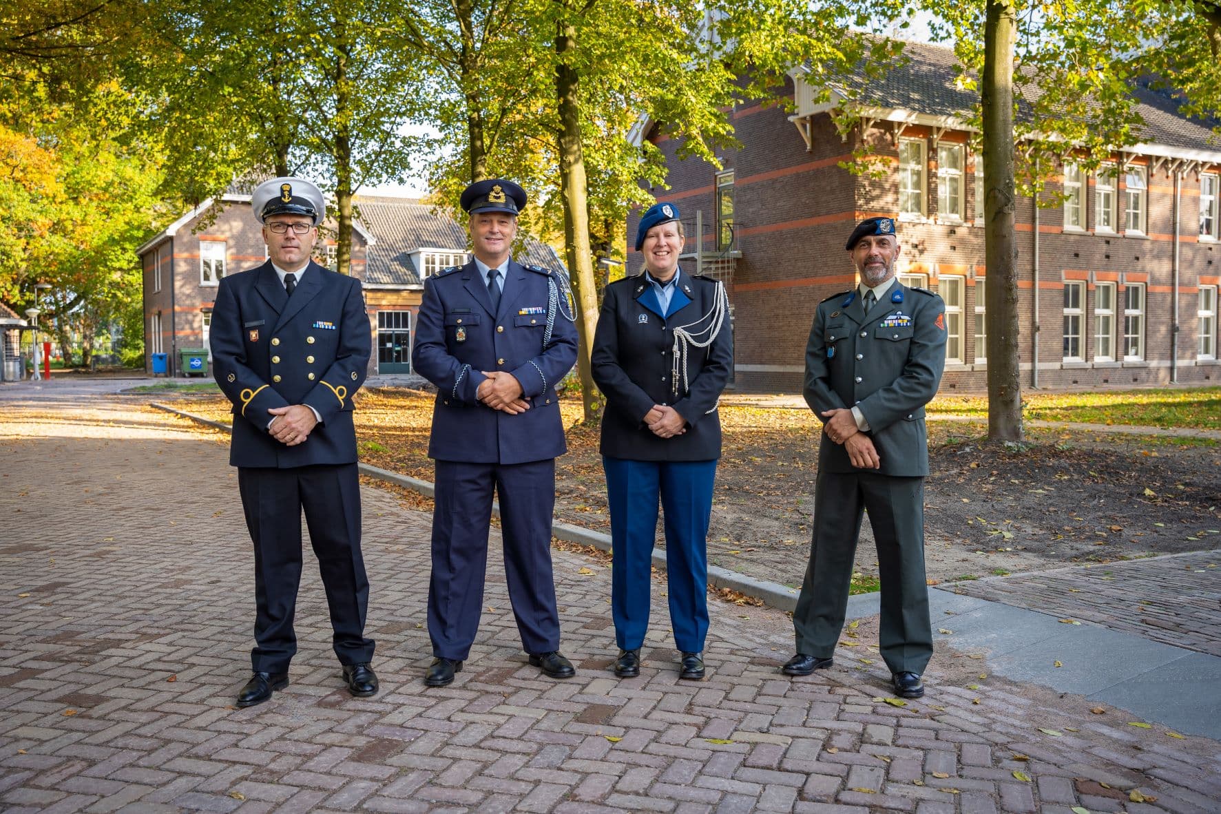Stafadjudanten van de Koninklijke Marine, Luchtmacht en Marechaussee.