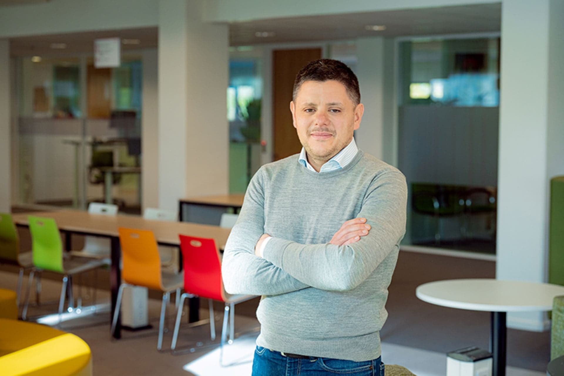 Michele Fumarola, programmamanager AI bij Avans