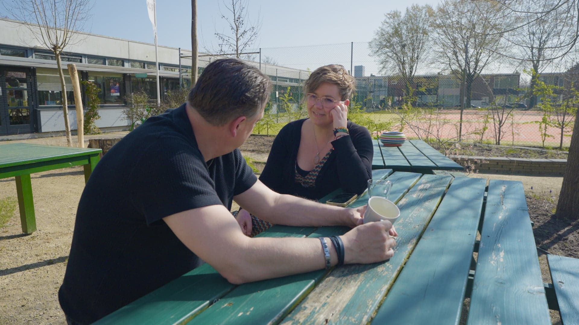 Michelle en Stefan van WijWest in Tilburg.