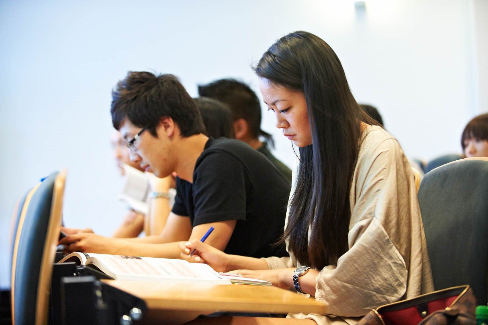 Indonesische studenten.