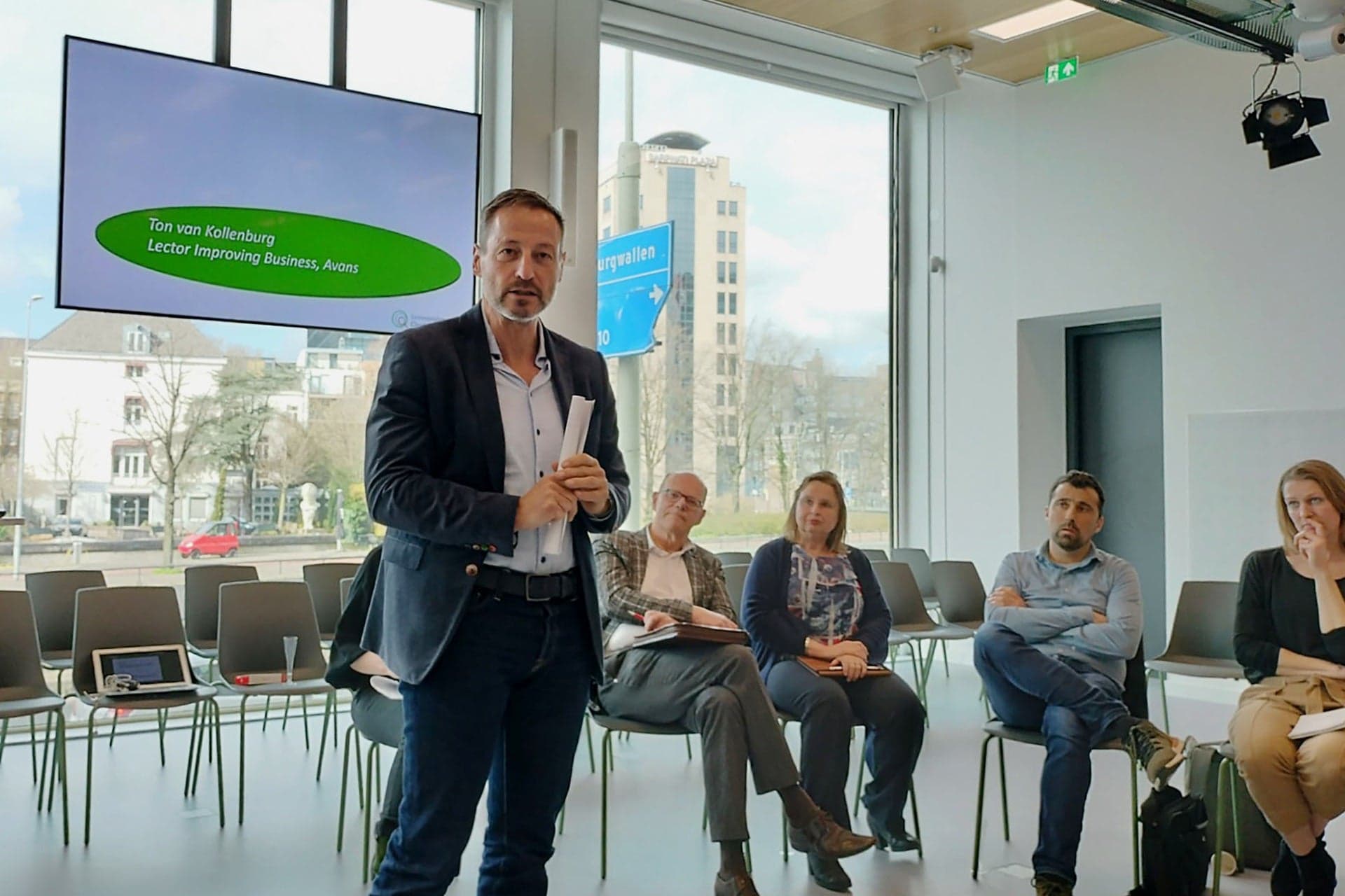 Ton van Kollenburg, lector Impactvolle Waardeketens van Avans Hogeschool