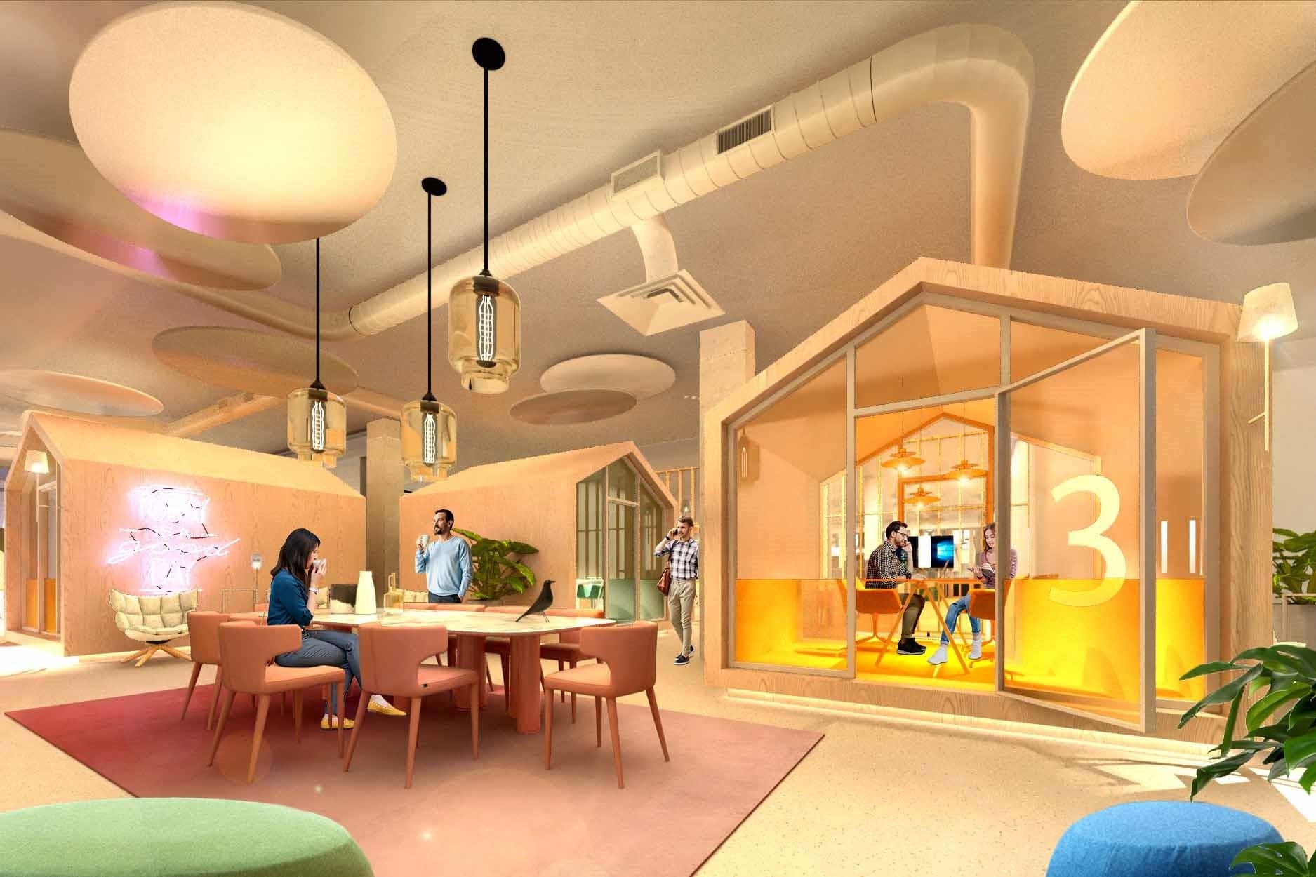 Artist impression fysieke locatie van Student Support Breda.