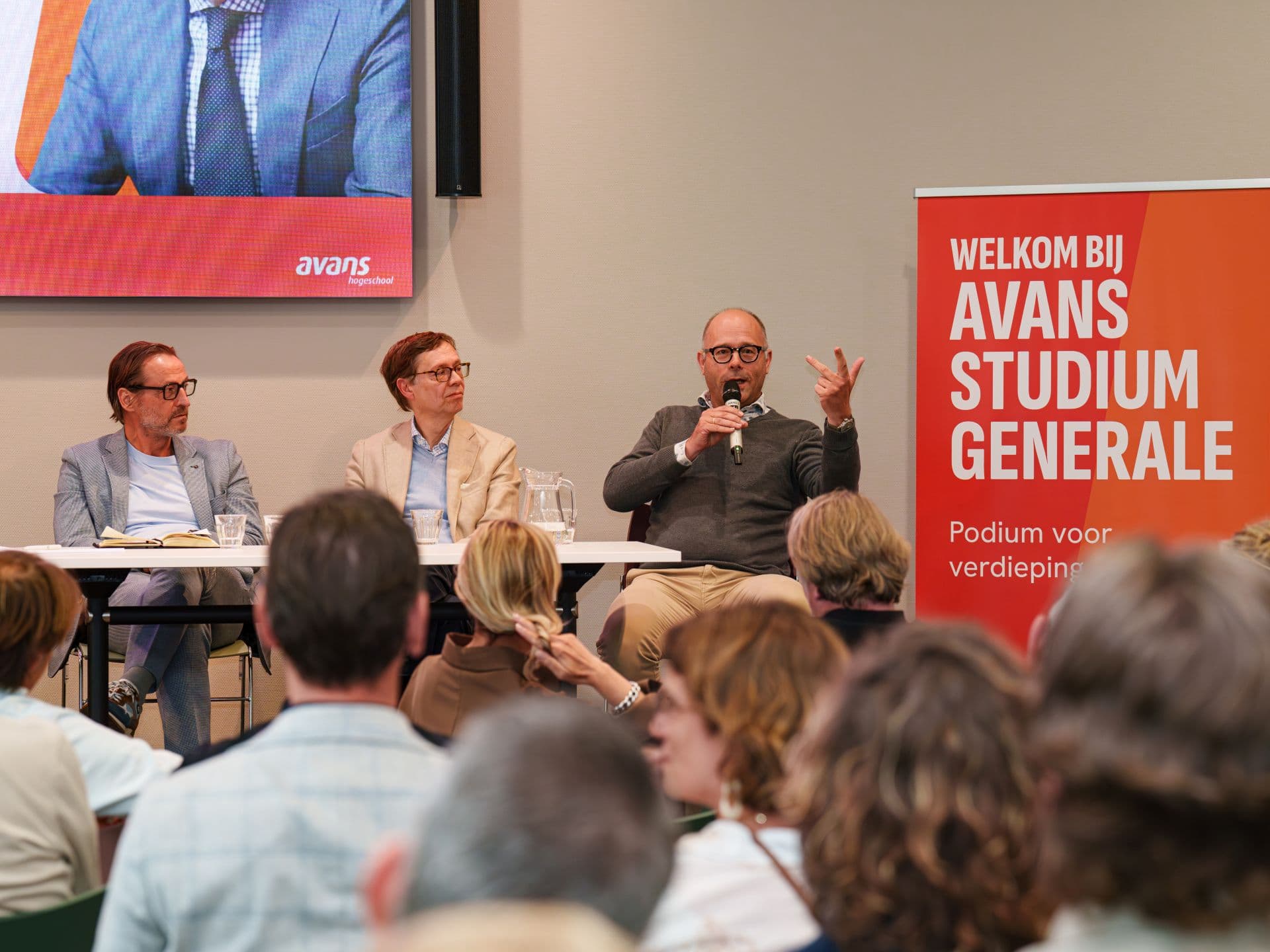 Avanslector Ton van Kollenburg, Remco de Boer en Avanslector Martijn Zieverink