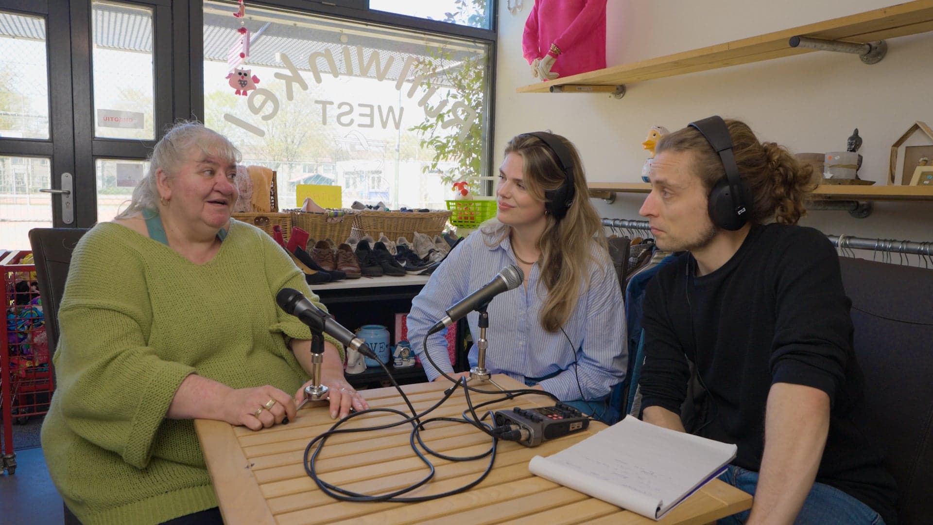 Podcast van WijWest in Tilburg.
