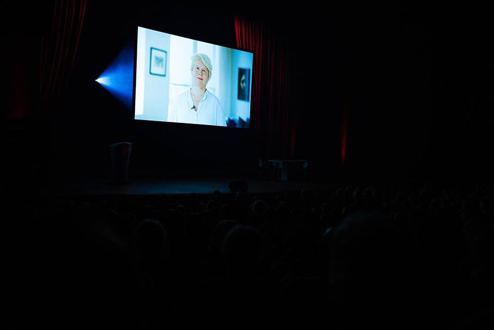 Boodschap van Marjan Hammersma tijdens de kick-off van het nieuwe studiekaar bij Avans.