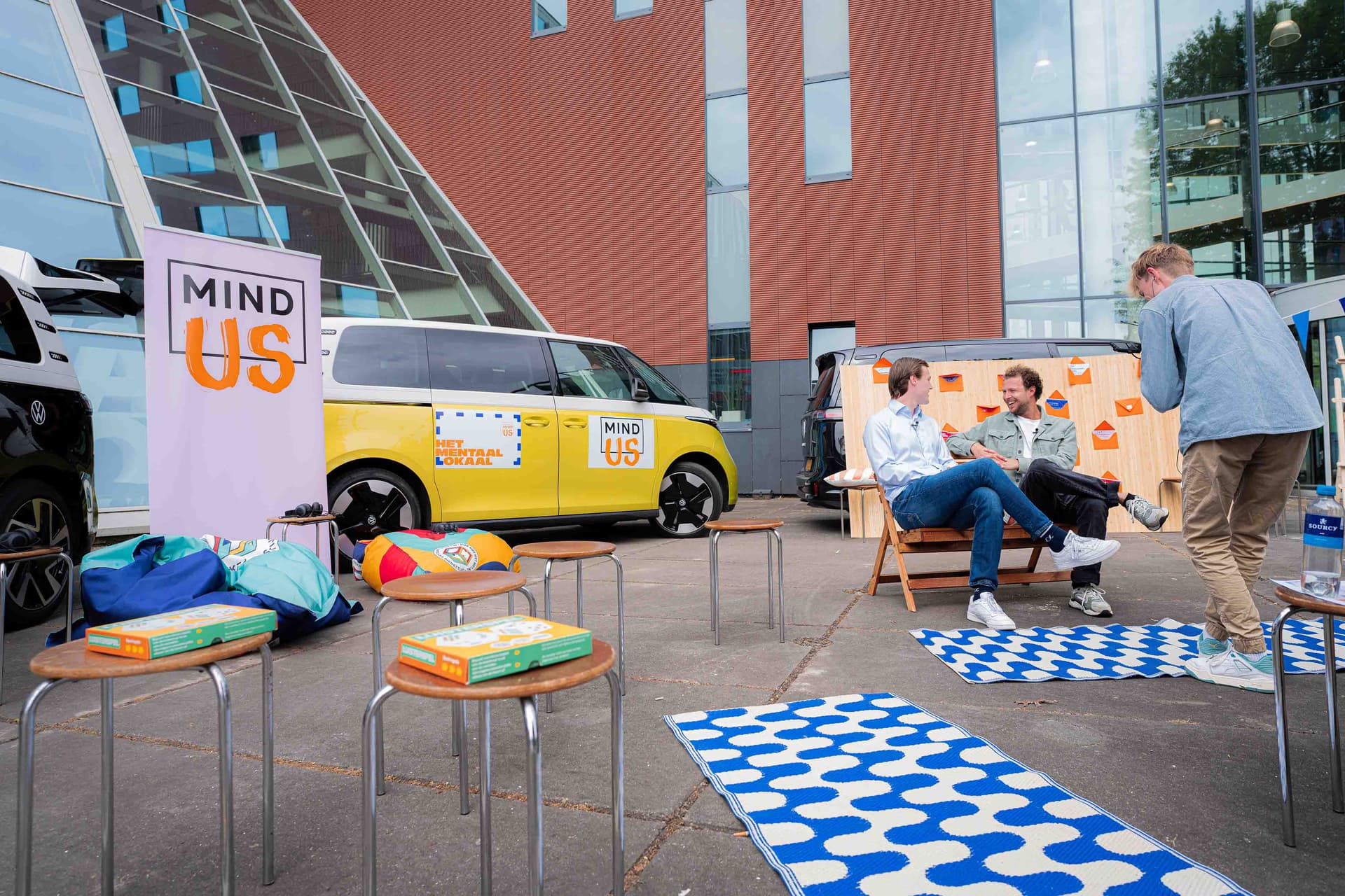 Tim Senders bij Avans Hogeschool in Breda voor de Week van de Mentale Gezondheid