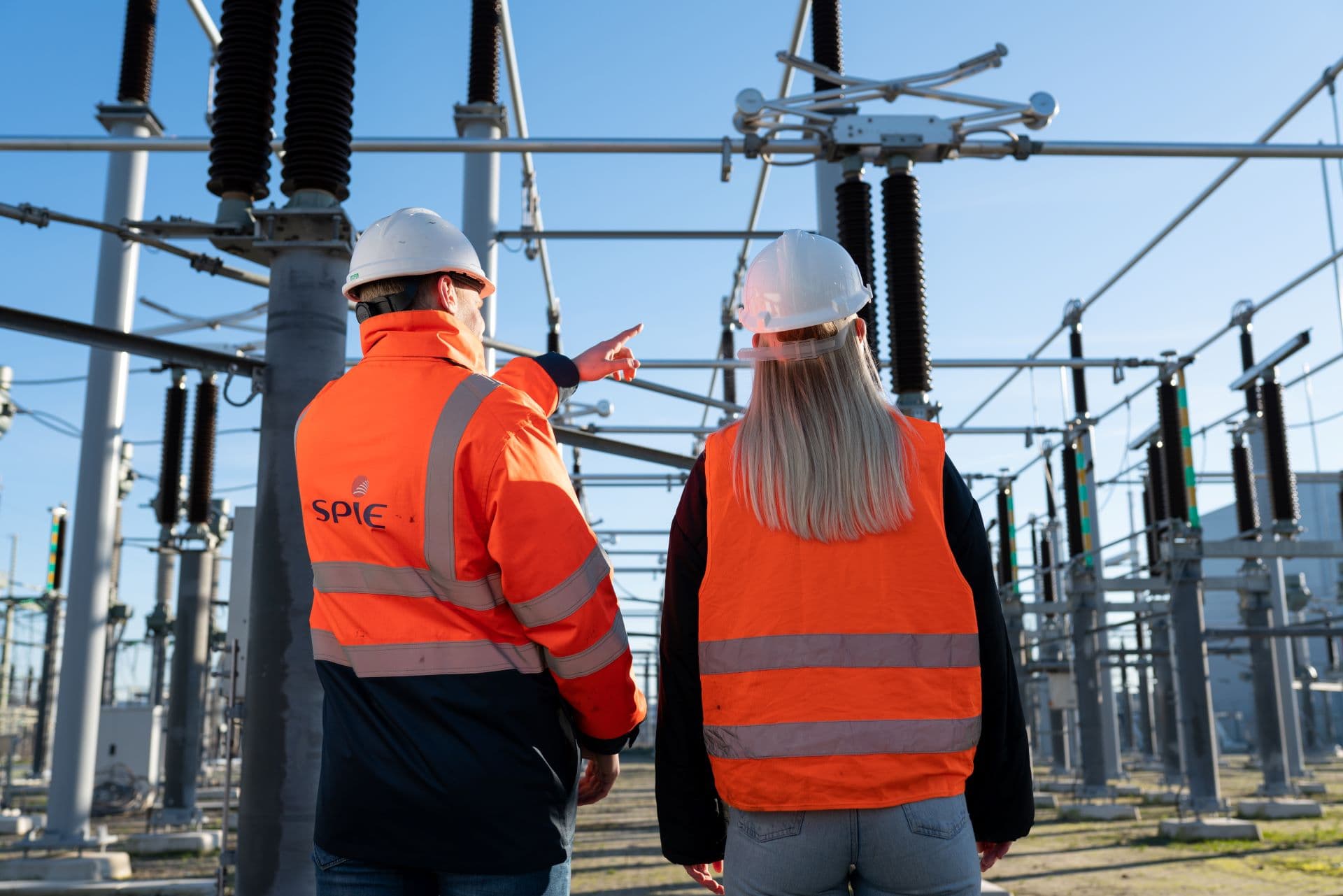2 medewerkers van Spie.