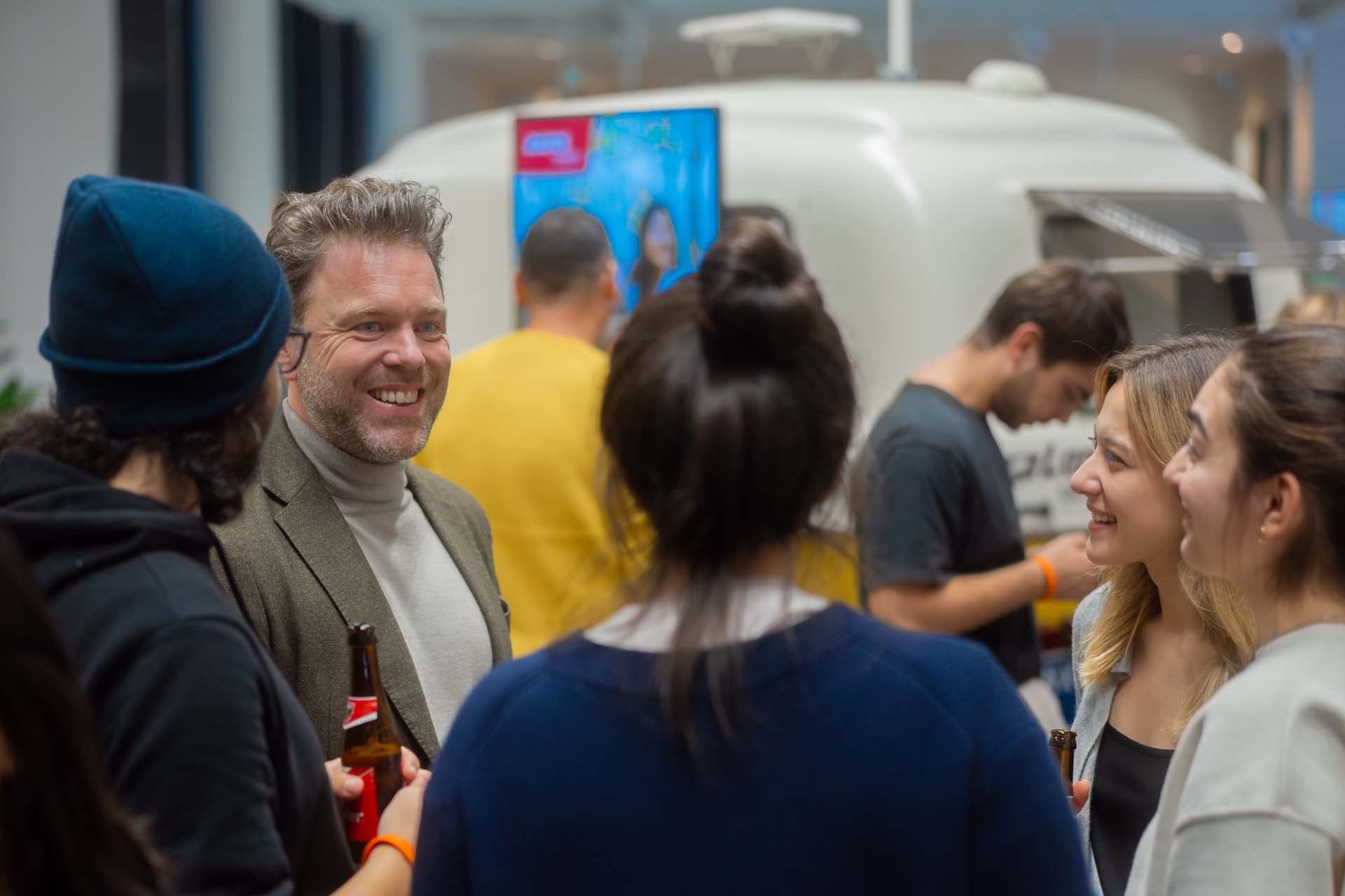 De International Community Space in OpenX Avans Hogeschool.