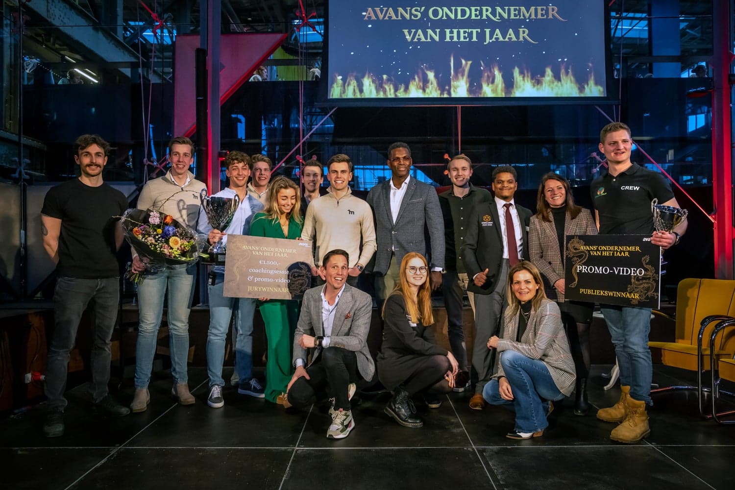 Winnaars Ondernemer van het jaar 2023.