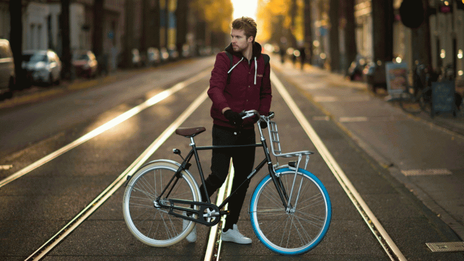 Sfeerbeeld van de swapfiets.