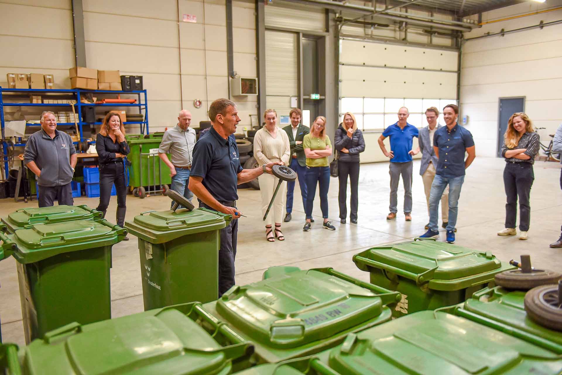 Presentatie van het project Circulariteit in banden Oosterhout