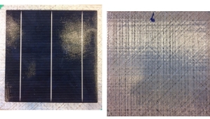 Kristallijne zonnecellen in composiet