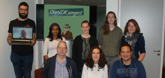 group portrait Sherlok researchers