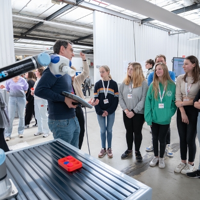 Girls Day bij Avans maakt meiden enthousiast voor techniek