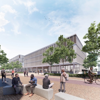 Nieuwbouw Onderwijsboulevard  voor de zomervakantie van start