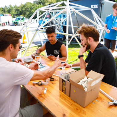 FlexiDome getest op Into The Great Wide Open festival