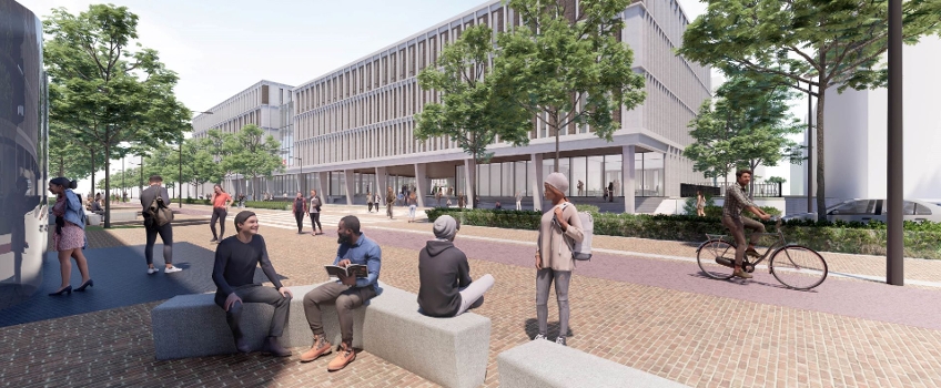Onderwijsboulevard nieuwbouw Campus300