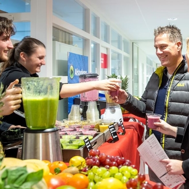 Minder vlees en vis bij Avans