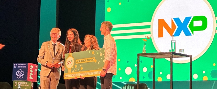 Uitreiking publieksprijs SDG-Challenge