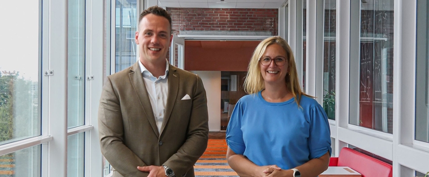 Thom Snaphaan en Sanne Verhoeven Avans Hogeschool