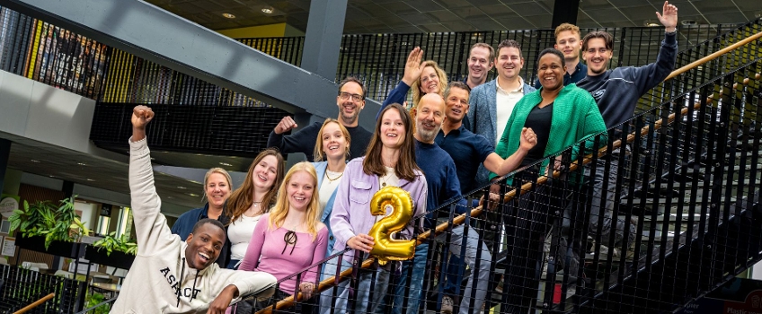 Studenten vieren de tweede plaats in de Keuzegids 2026