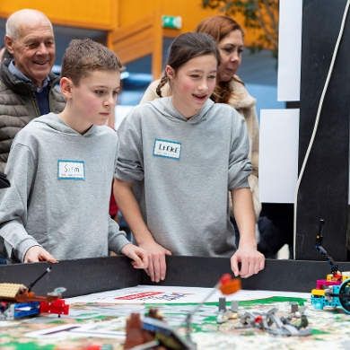 Samen sterk voor jong talent tijdens FIRST LEGO League